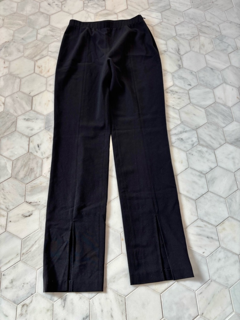 1.STATE Straight Leg Slacks with Side Slit